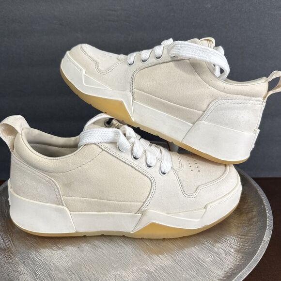 G-Star Raw Rackam Yard Low Footwear Size 6 Suede Mix Womens bisque casual mom - Picture 15 of 16
